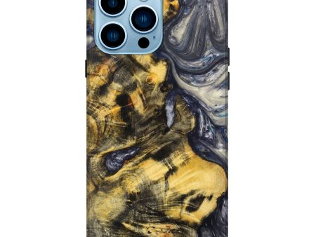 iPhone 14 Pro Max Wood+Resin Live Edge Phone Case - Herman (Artist Pick, 635699) For Discount