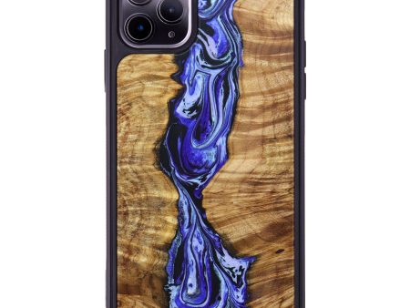 iPhone 11 Pro Max Wood+Resin Phone Case - Aylin (Artist Pick, 637028) Cheap