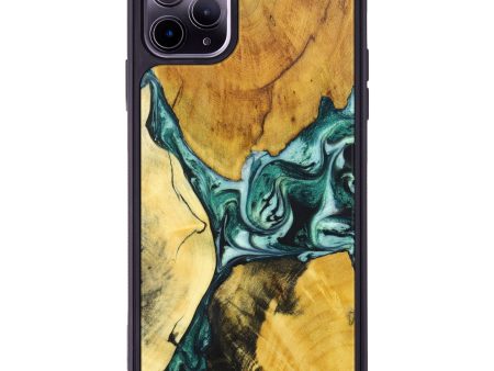 iPhone 11 Pro Max Wood+Resin Phone Case - Bennett (Mosaic, 636623) Online