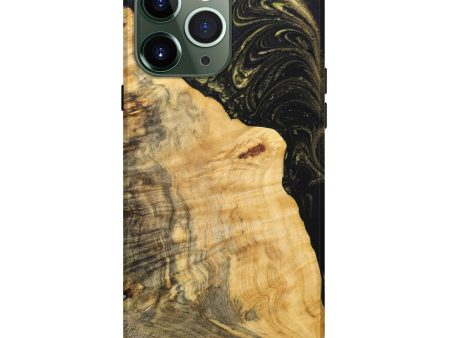 iPhone 13 Pro Max Wood+Resin Live Edge Phone Case - Carlton (Artist Pick, 635697) on Sale