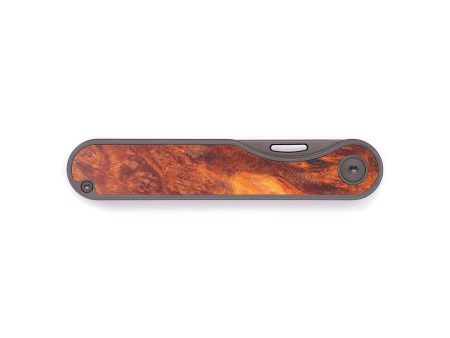 Minimalist Burl Wood Pocket Knife - Brittney (Maple Burl, 635685) Sale