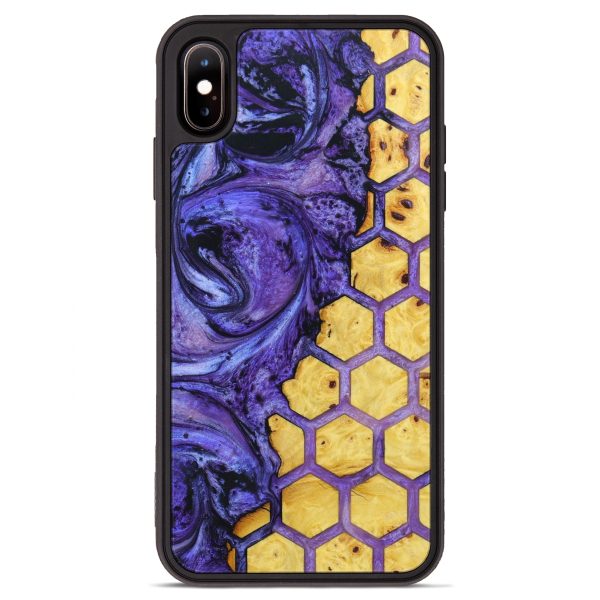 iPhone Xs Max Wood+Resin Phone Case - Wanda (Pattern, 636010) Fashion