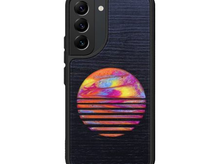 Galaxy S22 Wood+Resin Phone Case - Sallie (Retro, 634732) Online Sale