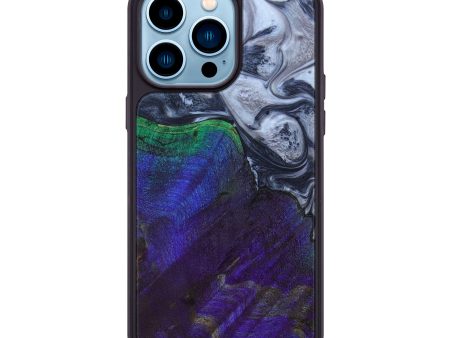 iPhone 14 Pro Max Wood+Resin Phone Case - Sheryl (Artist Pick, 636004) For Discount