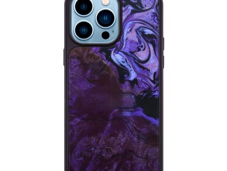 iPhone 14 Pro Max Wood+Resin Phone Case - Aleah (Artist Pick, 637032) Online Hot Sale