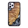 iPhone 11 Pro Wood+Resin Phone Case - Marieann (Black & White, 633406) Online Sale