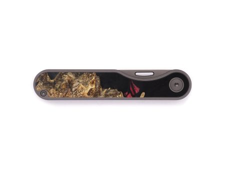 Minimalist Wood+Resin Pocket Knife - Genesis (Artist Pick, 636536) on Sale