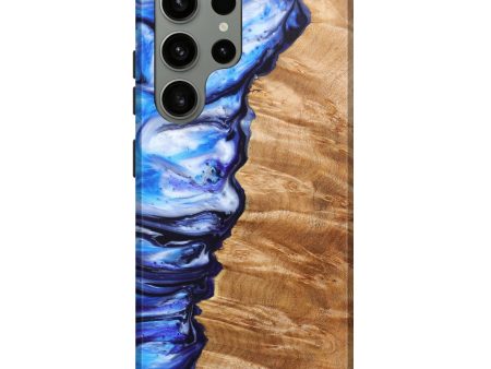 Galaxy S23 Ultra Wood+Resin Live Edge Phone Case - Dayanara (Artist Pick, 635528) Sale