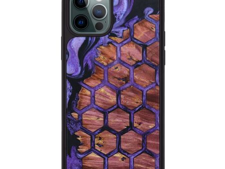 iPhone 12 Pro Wood+Resin Phone Case - Analia (Pattern, 636993) Fashion