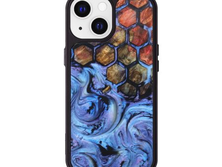 iPhone 13 Wood+Resin Phone Case - Mindy (Pattern, 636804) Supply