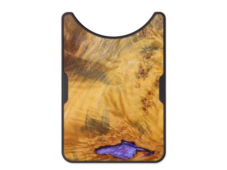 Alloy Burl Wood Wallet - Stacy (Buckeye Burl, 635749) Fashion