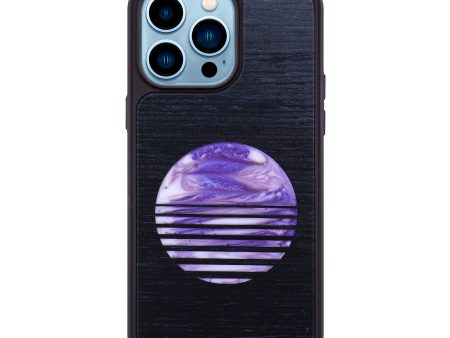 iPhone 14 Pro Max Wood+Resin Phone Case - Alivia (Retro, 634846) Online Sale