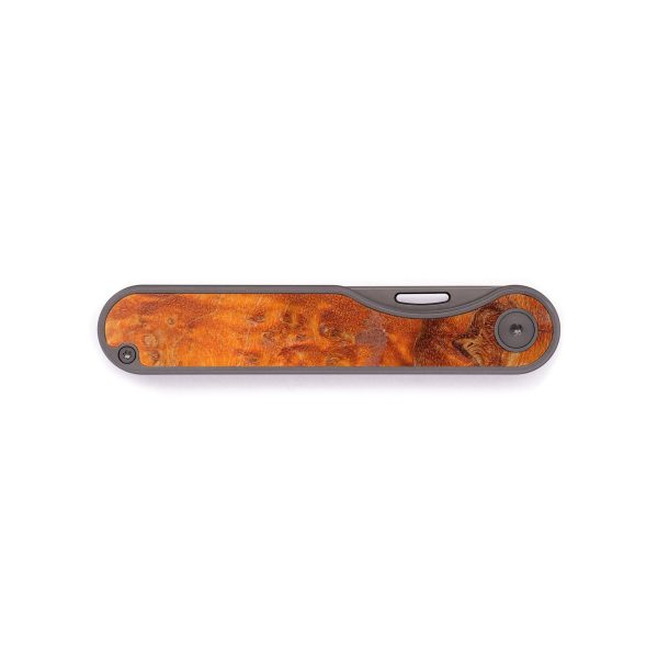 Minimalist Wood+Resin Pocket Knife - Bernadette (Maple Burl, 635760) Fashion