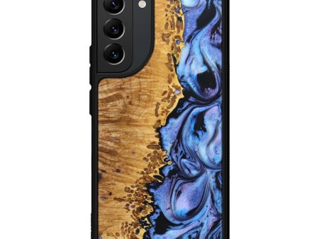 Galaxy S22 Plus Wood+Resin Phone Case - Eloise (Purple, 636562) Fashion