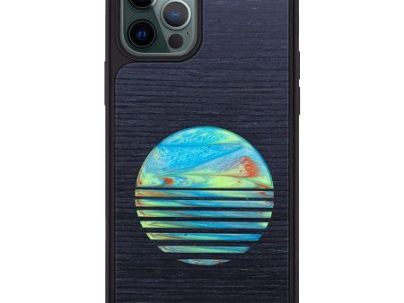 iPhone 12 Pro Max Wood+Resin Phone Case - Abby (Retro, 634791) Sale