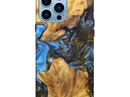 iPhone 14 Pro Max Wood+Resin Live Edge Phone Case - Renee (Artist Pick, 637184) Online Sale