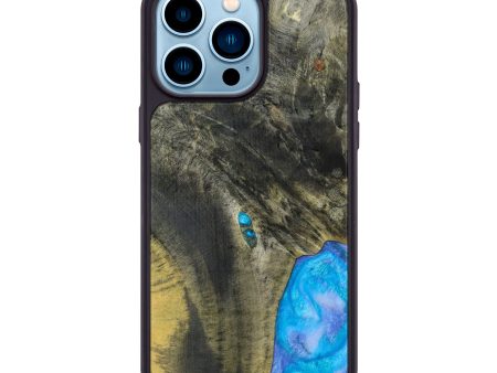 iPhone 14 Pro Max Wood+Resin Phone Case - Trevon (Buckeye Burl, 635570) Supply