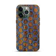 iPhone 13 Pro Wood+Resin Live Edge Phone Case - Fernando (Blue, 636068) Online Hot Sale