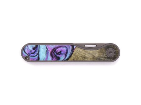 Minimalist Wood+Resin Pocket Knife - Angelo (Purple, 637098) For Cheap