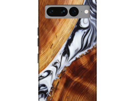 Pixel 7 Pro Wood+Resin Live Edge Phone Case - Josiah (Artist Pick, 635132) on Sale