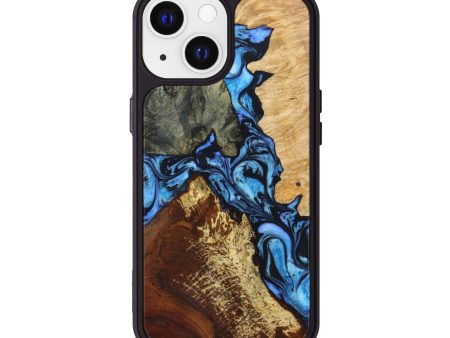 iPhone 13 Wood+Resin Phone Case - Karson (Mosaic, 636625) Fashion