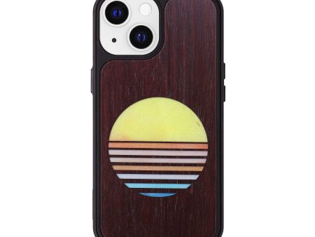 iPhone 13 Wood+Resin Phone Case - Yetty (Retro, 633697) For Cheap