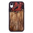 iPhone Xr Wood+Resin Phone Case - Jules (Red, 633556) Online Hot Sale