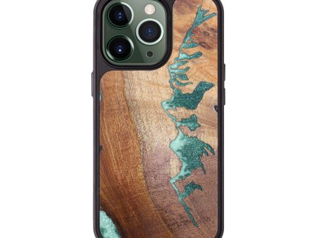 iPhone 13 Pro Wood+Resin Phone Case - Kierra (Pattern, 632997) Cheap