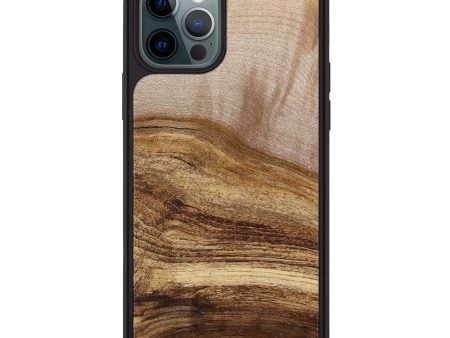 iPhone 12 Pro Burl Wood Phone Case - Abbie (Maple Burl, 631802) Fashion