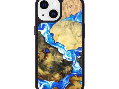 iPhone 13 Wood+Resin Phone Case - Maisie (Mosaic, 637377) Online