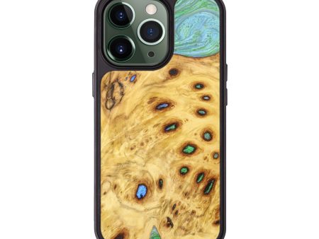 iPhone 13 Pro Wood+Resin Phone Case - Bernard (Buckeye Burl, 635483) Discount