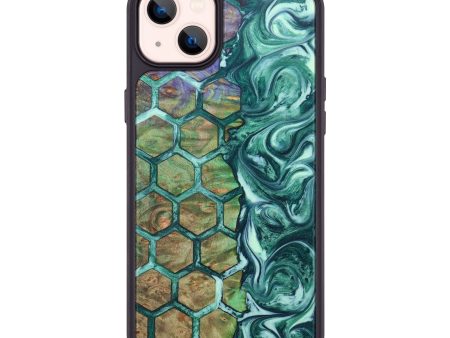 iPhone 14 Plus Wood+Resin Phone Case - Duncan (Pattern, 631698) Fashion