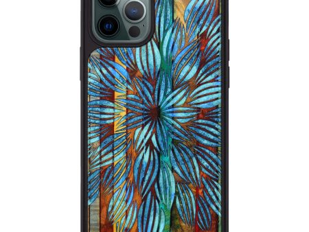 iPhone 12 Pro Max Wood+Resin Phone Case - Chadwick (Pattern, 631922) Cheap