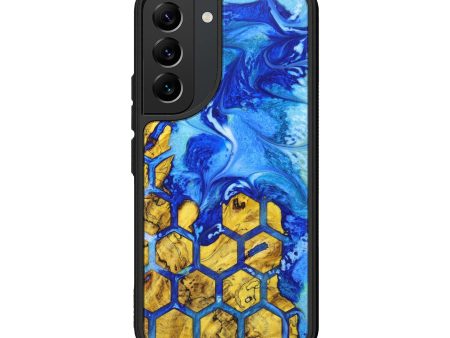 Galaxy S22 Wood+Resin Phone Case - Kinlee (Pattern, 632379) Supply