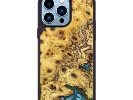 iPhone 14 Pro Max Wood+Resin Phone Case - Casey (Buckeye Burl, 633718) Supply