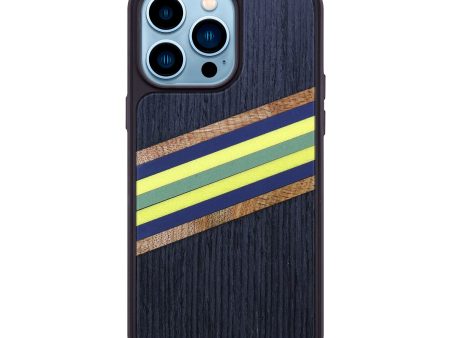 iPhone 14 Pro Max Wood+Resin Phone Case - Yarlanda (Retro, 634357) Online Sale