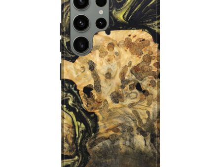 Galaxy S23 Ultra Wood+Resin Live Edge Phone Case - Bruce (Artist Pick, 636211) For Discount