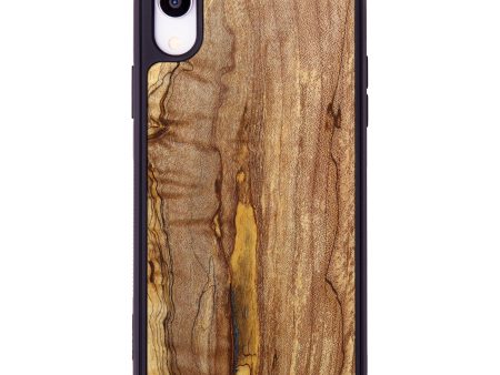 iPhone Xr Burl Wood Phone Case - Juli (Maple Burl, 632006) For Sale