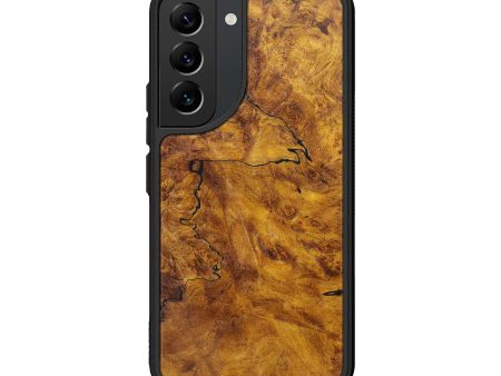 Galaxy S22 Wood+Resin Phone Case - Kyla (Buckeye Burl, 637415) For Cheap