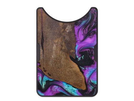 Alloy Wood+Resin Wallet - Ramon (Purple, 636919) For Cheap