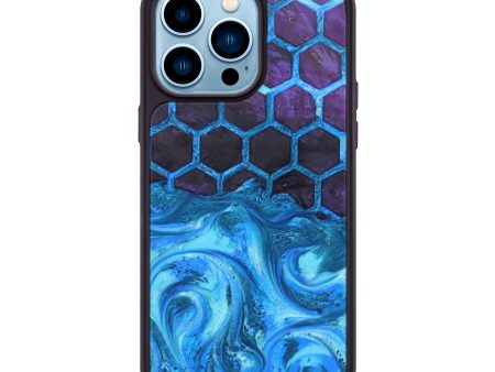 iPhone 14 Pro Max Wood+Resin Phone Case - Atlas (Pattern, 632160) on Sale