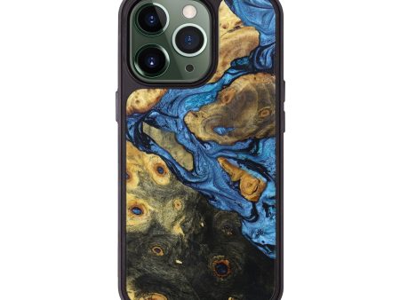 iPhone 13 Pro Wood+Resin Phone Case - Nairobi (Mosaic, 631166) Fashion