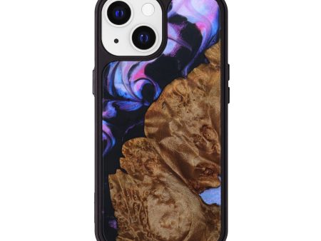 iPhone 13 Wood+Resin Phone Case - Albina (Purple, 633470) Supply