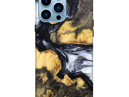 iPhone 14 Pro Max Wood+Resin Live Edge Phone Case - Duncan (Artist Pick, 632222) For Sale