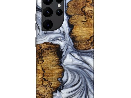 Galaxy S22 Ultra Wood+Resin Live Edge Phone Case - Derrick (Artist Pick, 633831) Fashion