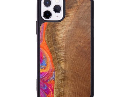 iPhone 11 Pro Wood+Resin Phone Case - Mercedes (Retro, 636256) Online