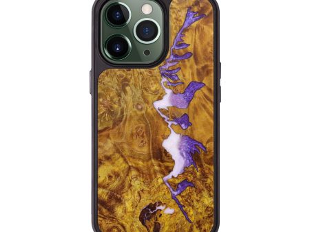 iPhone 13 Pro Wood+Resin Phone Case - Lori (Pattern, 634257) Discount