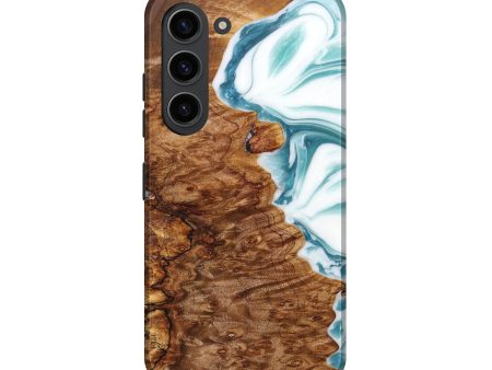 Galaxy S23 Wood+Resin Live Edge Phone Case - Raelynn (Artist Pick, 637246) Fashion