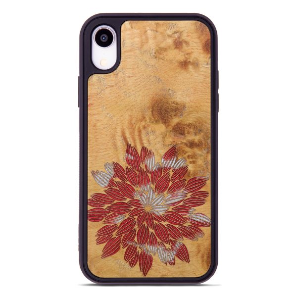 iPhone Xr Wood+Resin Phone Case - Eula (Pattern, 632972) For Cheap