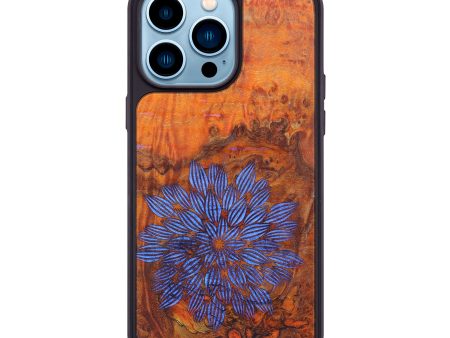 iPhone 14 Pro Max Wood+Resin Phone Case - Amani (Pattern, 632976) For Discount